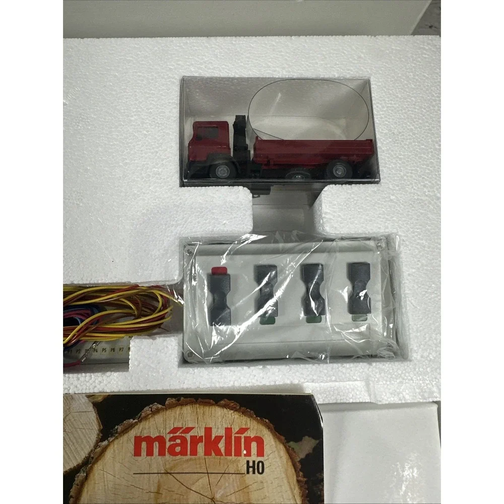 NIB Märklin HO 78020 Sawmill Theme Extension Set New Complete w/ Original Box